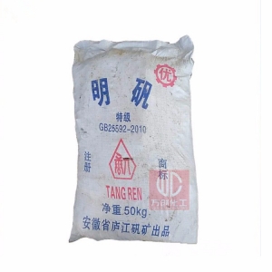 明礬，工業(yè)明礬，KAl(SO?)?·12H?O